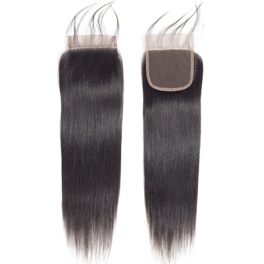 Sleek Straight Transparent Closure