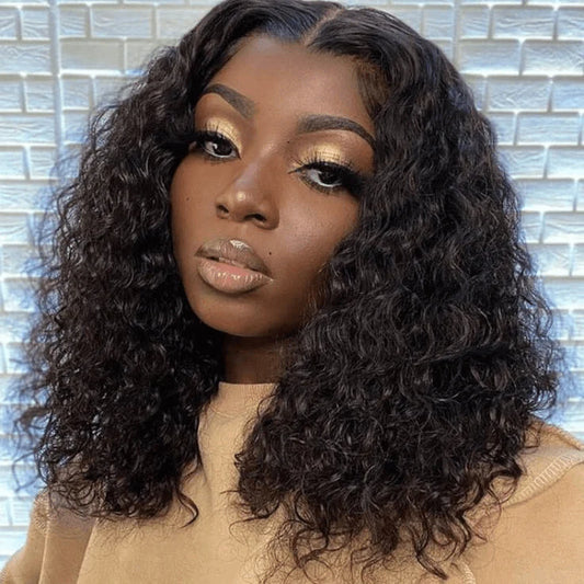 loose wave wig| bob wig| closure bob wig| frontal bob wig|wavey bob wig| bob wig